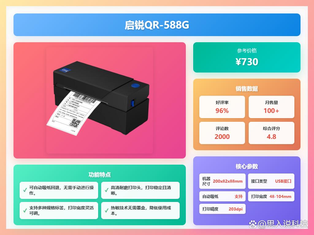 (3分钟详阅)启锐QR488打印机驱动-参考消息(2025)