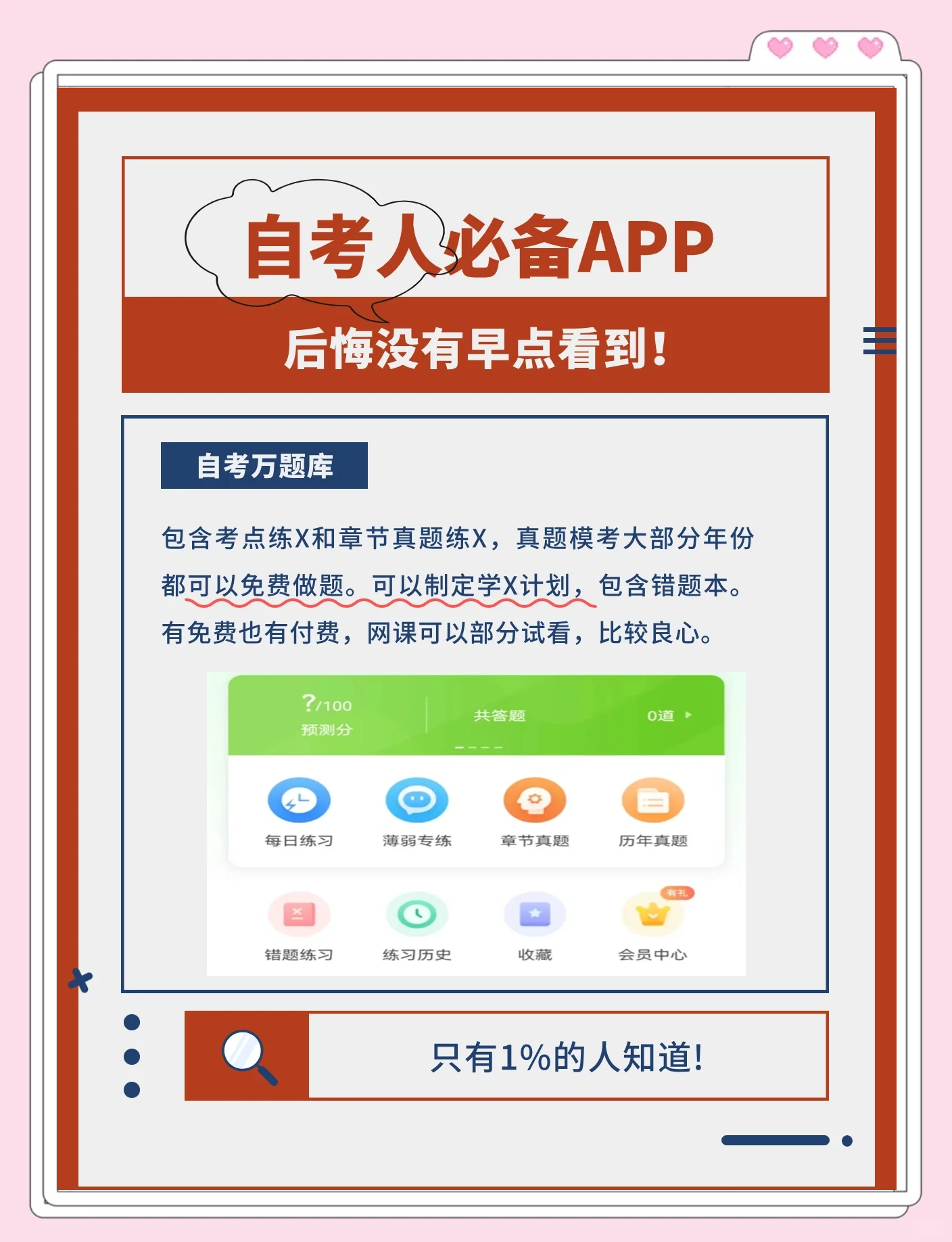 3分钟解析:自考过程考核app-今日汇总